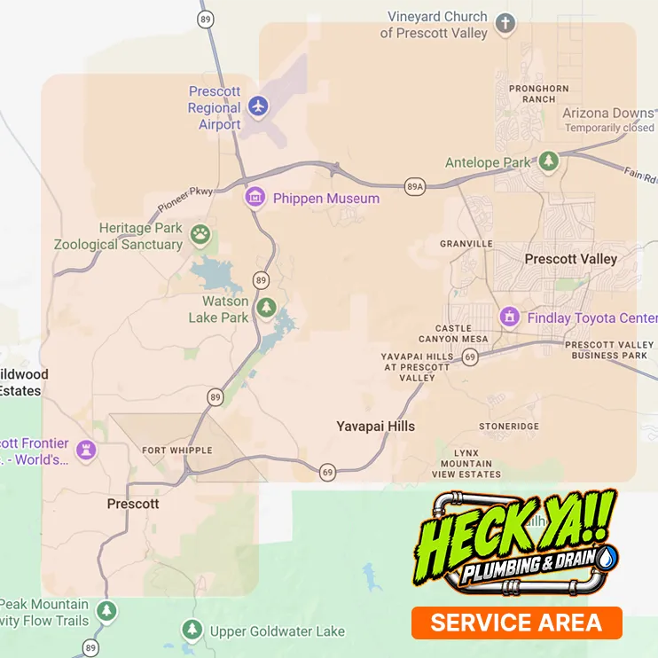 Heck Ya!! Plumbing & Drain Service Area
